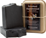 Smoked Applewood - Activated Charcoal Body Bar