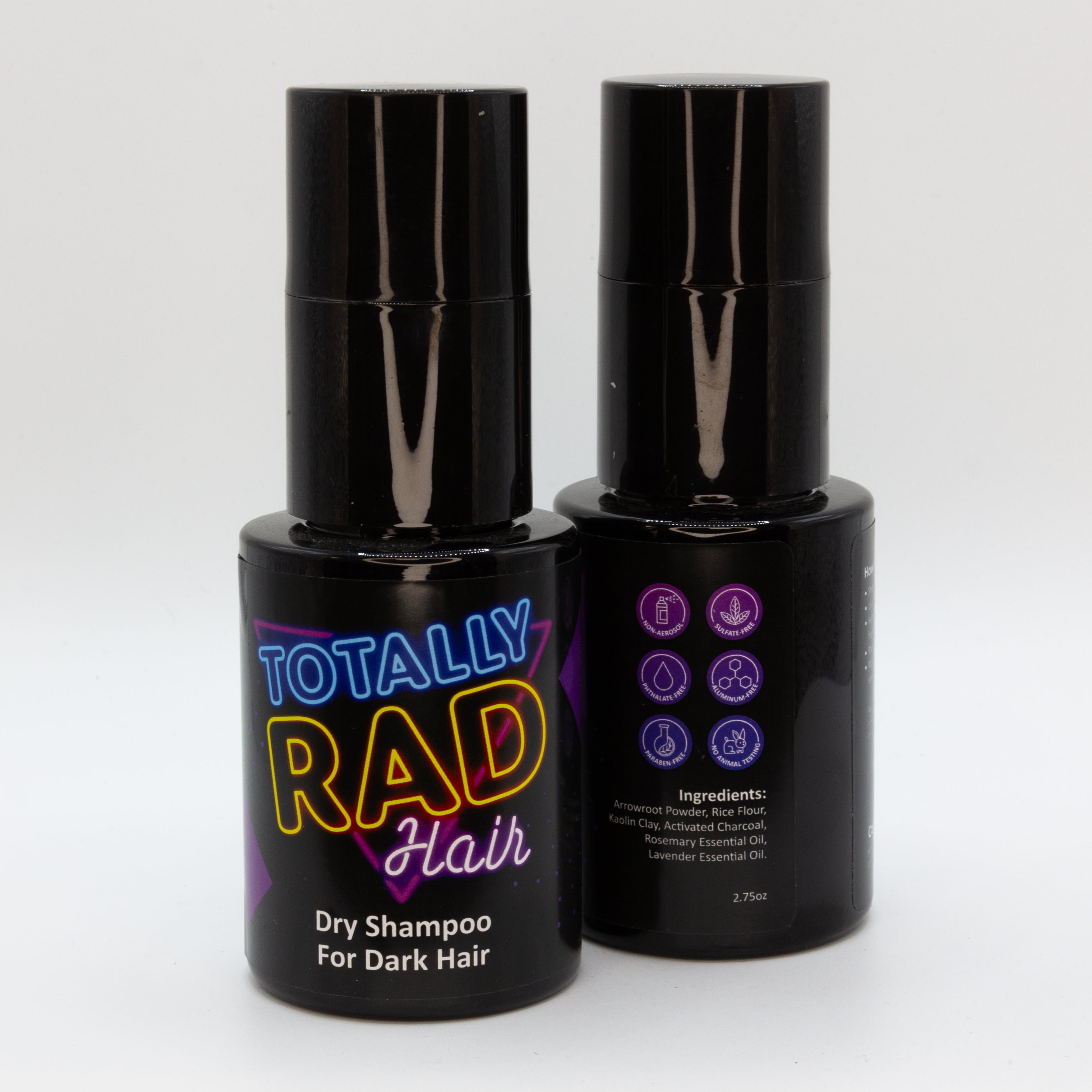 Totally Rad Hair Dry Shampoo - Dark Hair